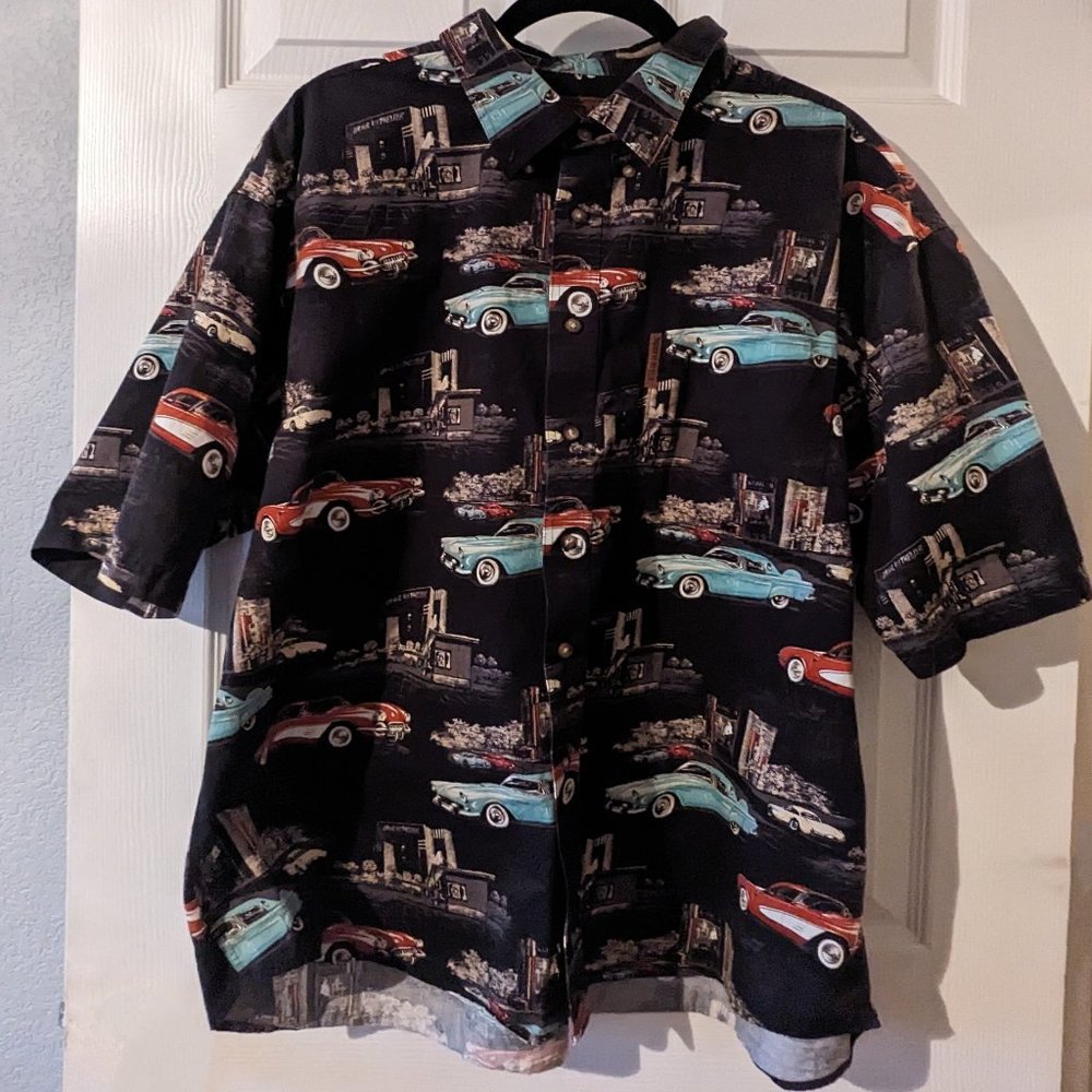 North River Outfitters Classic Cars  Shirt XXL